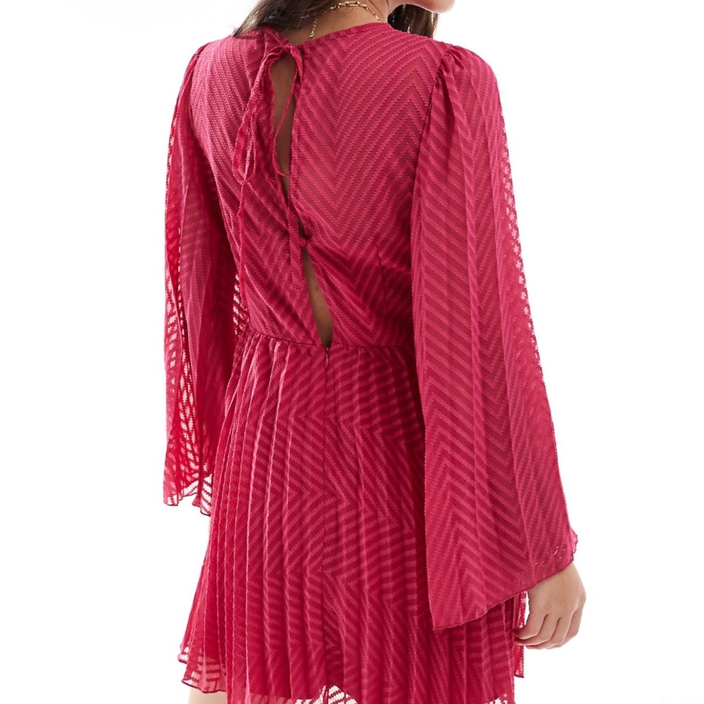 ASOS Red Mini Dress - Picture 3 of 8